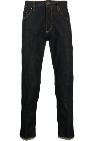 PT Torino Slim-fit Jeans, male, , Size: W36 Slim Cut Indigo Denim Jeans