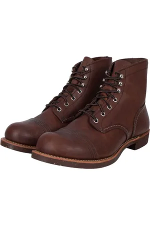 Red Wing Lace-up Boots, male, , Size: 9 1/2 US Iron Ranger Boots