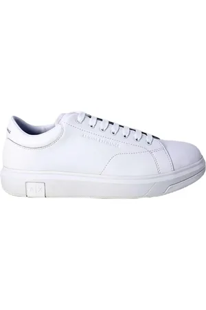 Armani Exchange Sneakers, male, , Size: 9 US Leather Sneakers Lace-Up Style