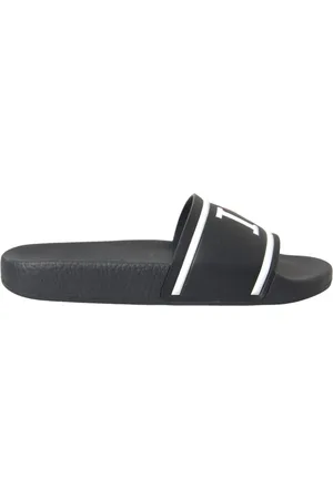 Dolce & Gabbana Sliders, female, , Size: 6 US Leather I Love D&G Slide Sandals