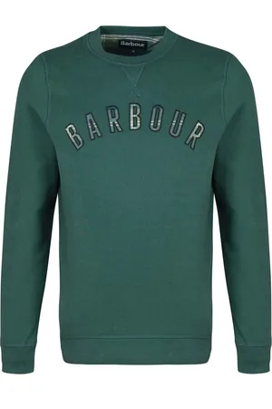 Barbour Sweatshirts, male, , Size: M Gables Crew Jumper Stylish Comfort