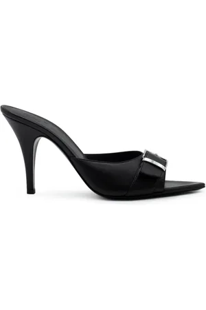 Gia Borghini Heeled Mules, female, , Size: 6 US Leather Pointed Toe Mules
