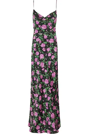 Chiara Ferragni Maxi Dresses, female, , Size: S Oceanic Raso Dress