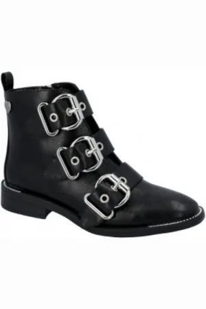 Twin-Set Ankle Boots, female, , Size: 5 US Adjustable silver strap ankle boots