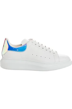 Alexander McQueen Sneakers, male, , Size: 10 1/2 US Classic Leather Oversized Lace-up Sneakers