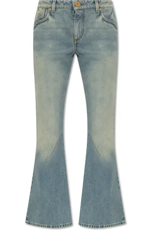 Balmain Flared Jeans, female, , Size: S Flared Jeans with Vintage Effect