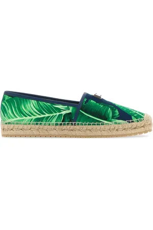Dolce & Gabbana Espadrilles, male, , Size: 8 US Printed Canvas Espadrilles
