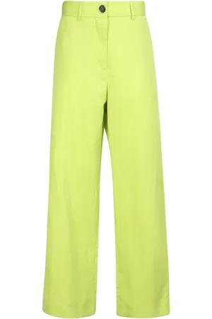 Msgm Wide Trousers, female, , Size: 2XS Wide-leg Trousers