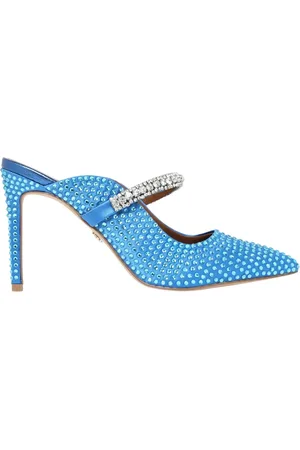 Kurt Geiger Heeled Mules, female, , Size: 7 US Crystal Slip-On Sandals