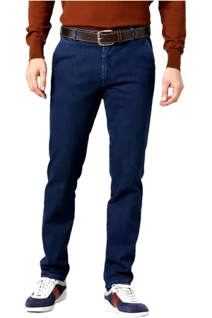 Meyer Slim-fit Jeans, male, , Size: W44 L32 Oslo Denim Thermolite Elasticized Pants