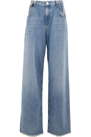 GAËLLE Wide Jeans, female, , Size: W26 Trousers Gaabw00334 Bl01 Model