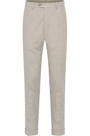 Oscar Jacobson Suit Trousers, male, , Size: 3XL Turn Up Trousers