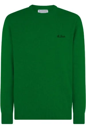 MC2 SAINT BARTH Sweatshirts, male, , Size: XL Heron Sweater with Embroidery