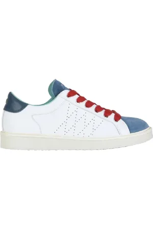 Panchic Sneakers, male, , Size: 12 US Sneakers with Blue Suede Toe Cap