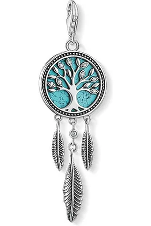 Thomas Sabo Jewellery, female, , Size: ONE SIZE Tree of Life Dreamcatcher Charm Necklace