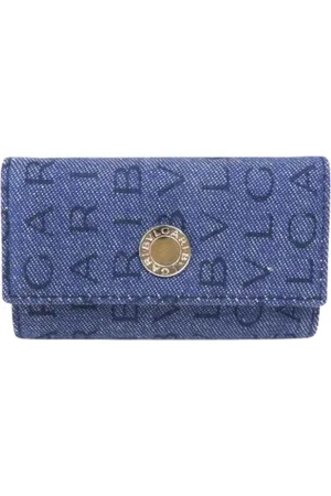 Bvlgari Pre-owned Accessories, unisex, , Size: ONE SIZE Pre-owned Denim key-holders