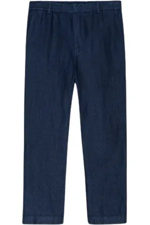 NN.07 Straight Trousers, male, , Size: W36 Linen Men