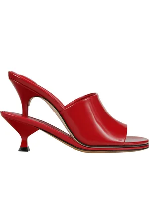 Jacquemus Heeled Mules, female, , Size: 8 US Double Strap Mules