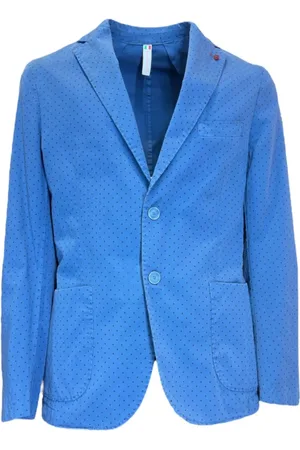 0-105 Blazers, male, , Size: 2XL Men Jacket with Front Pocket and Two Pockets