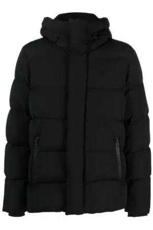 Mackage Winter Jackets, male, , Size: 2XS Quilted Down Jacket with Logo