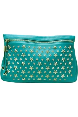 Jimmy Choo Pre-owned Clutches, female, , Size: ONE SIZE Pre-owned Leather clutches