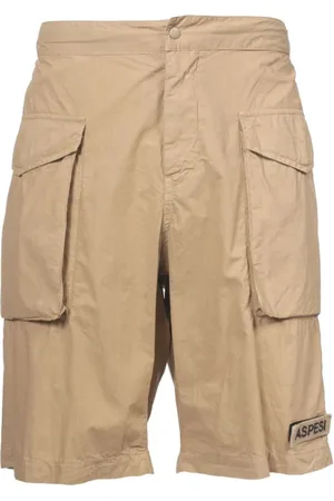 Aspesi Casual Shorts, male, , Size: S Cargo Cotton Bermuda Shorts