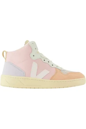 Veja Sneakers, female, , Size: 6 US Multicolored Leather Jogging Shoes