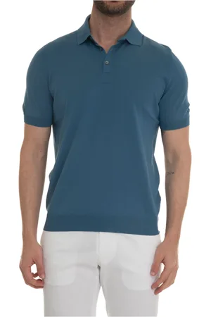 Gran Sasso Polo Shirts, male, , Size: 3XL Jersey polo shirt
