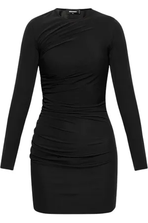 Dsquared2 Short Dresses, female, , Size: S Long Sleeve Mini Dress