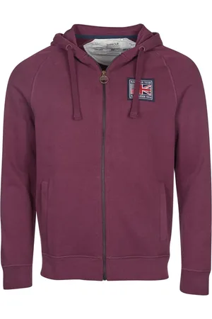 Barbour Zip-throughs, male, , Size: M Zippered Sweatshirt