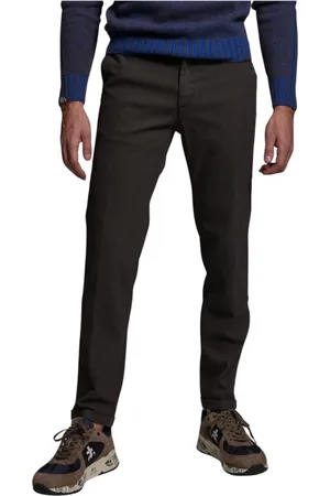 RE-HASH Slim-fit Trousers, male, , Size: W34 Stylish Mens Pants
