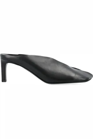 Jil Sander Heeled Mules, female, , Size: 9 US Leather High-Heeled Mules
