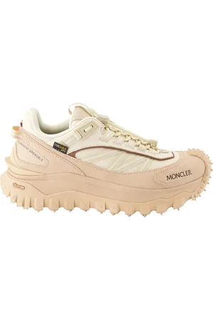 Moncler Sneakers, female, , Size: 8 1/2 US Trailgrip Baskets in Nylon and Suede