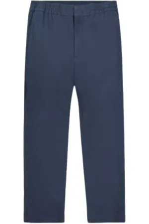 NN.07 Straight Trousers, male, , Size: W28 Cotton Blend Crepe Pants