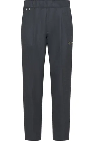 LOW BRAND Slim-fit Trousers, male, , Size: XL Casual Trousers
