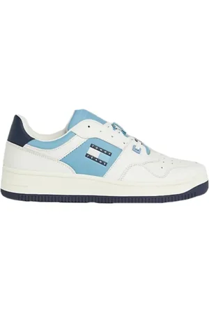 Tommy Hilfiger Sneakers, male, , Size: 8 US Leather Basketball Sneakers