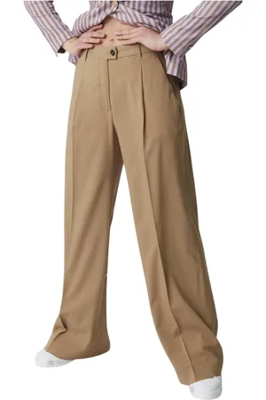 Nine In The Morning Wide Trousers, female, , Size: W26 Alice Chino Palazzo Pants