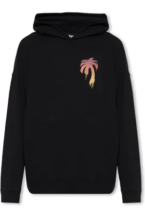 Palm Angels Hoodies, male, , Size: L Printed Hoodie