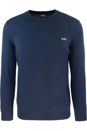 A.P.C. Round-neck Knitwear, male, , Size: L Crew Neck Sweater