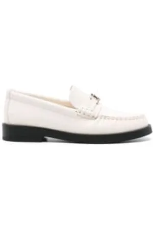 Jimmy Choo Loafers, female, , Size: 9 1/2 US Addie Leather Loafers