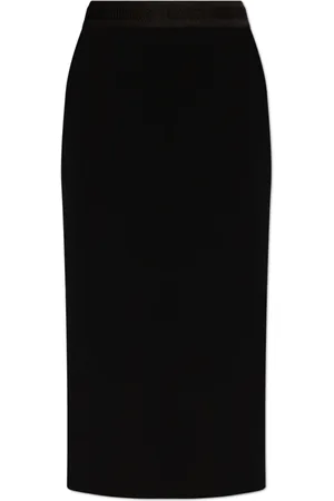 VERSACE Midi Skirts, female, , Size: 2XS Skirt with logo