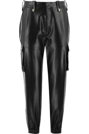 ERMANNO SCERVINO Tapered Trousers, female, , Size: S Leather Trousers