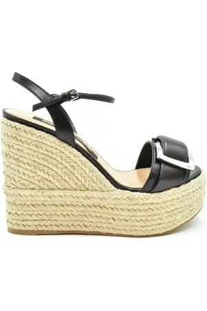 Sergio Rossi Wedges, female, , Size: 10 US Elevate your summer wardrobe with these wedge sandals