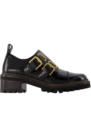 See by Chloé Loafers, female, , Size: 6 US Brushed Leather Mallory Boots