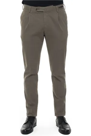 PT01 Chinos, male, , Size: 3XL Tile Micro Print Skinny Fit Chino