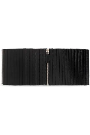 Alaïa Belts, female, , Size: 85 CM Leather waist Belt