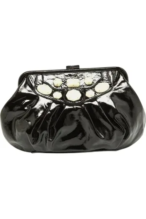 Moschino Pre-owned Clutches, female, , Size: ONE SIZE Pre-owned Leather clutches