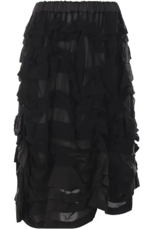 Comme des Garçons Midi Skirts, female, , Size: M Ruffle Midi Skirt