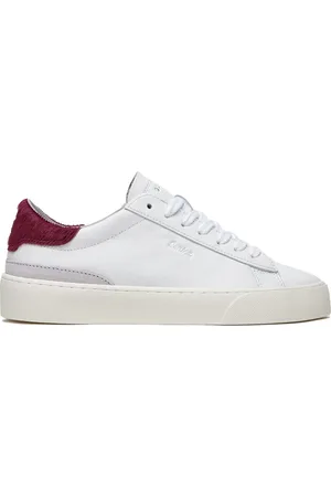 D.A.T.E. Sneakers, female, , Size: 6 US Leather Low Sneakers with Embossed Details