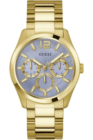 Guess Watches, male, , Size: ONE SIZE Multifunctional ZEN Gold Watch